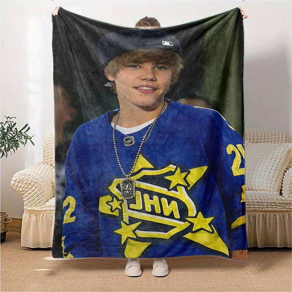 Star Power Sports Jersey Blanket Soft Throw Blanket For Home Bedroom Bed Sofa Travel Office Solid Christmas Blanket