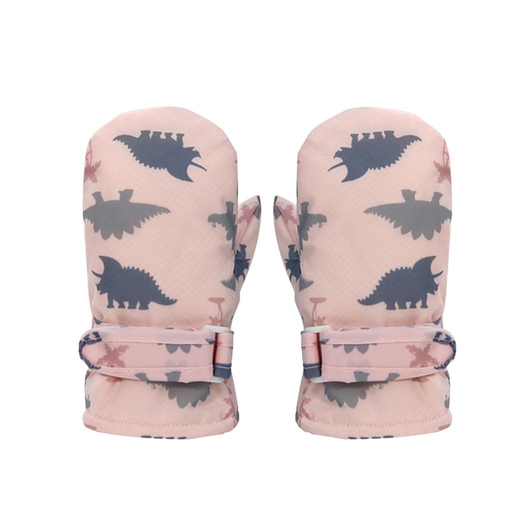 Tidyworm Baby Cold Baby Gloves for Snow Cute Dinosaur Mittens for Boys and Cold and Outdoor Activities Ages 6 Months To 2 Mittens, Winter, Protection,