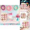 Elegant Wooden Donut Wall Display Stand For Wedding And Birthday Parties