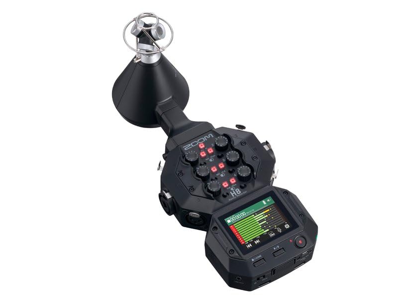ZOOM Ambisonics VR Microphone Capsule for H8 Q8n4K spatial audio recording for video VRH8 360-degree production.