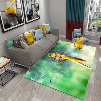 3D Libellen Teppich Hübsche Fliegende Tier Teppiche Badezimmer Küche Fußmatte Rutschfeste Matten Schlafzimmer Wohnzimmer Dekoration Veranda Teppiche Geschenke
