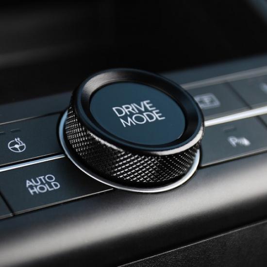 Center Console Gear Shift Switch Knob Cover Trim Ring For Hyundai Kona 2024 2025