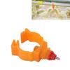 100PCS Chicken Nipple Drinker ABS Plastic Poultry Drinking Device Leak-Proof For Chicken House Cage Automatic Watering System