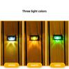 Waterproof Outdoor Solar LED Wall Lights Sunlight Lamp For Villa Garden Balcony Fence Stairs Porch Decor Lighting   Clearance