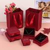 8pcs Square Jewelry Gift Box Elegant Gift Boxes with Lids and Bow Luxury Treat Boxes Paper Gift Wrap Box Jewelry Storage Box for Necklace Ring Earring