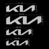 ABS Car Front Hood Rear Trunk Letter Emblem Badge Sticker for KIA SPORTAGE KX3 KX5 K3 K5 K7 Sorento Ceed Rio Soul Forte Optima