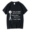Men's High Quality T-shirt 100% Cotton Funny Design Print Tshirt Loose Summer T-shirt O-neck Men T-shirt Tops Tees Shirt