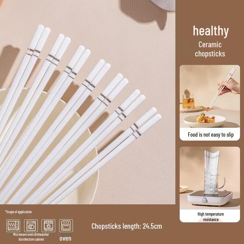 HANDUNYOU Ceramic Chopsticks Set