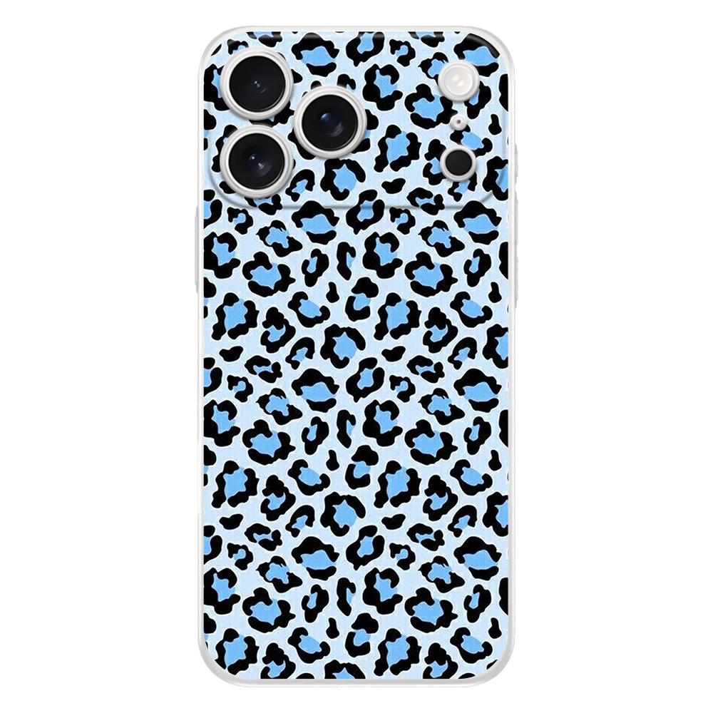 Soft Phone Case For iPhone 17 Air 16E 16 11 15 14 Pro MAX 12 13 7 8 Plus SE Easter Cover Protection Sexy Trendy Leopard Print