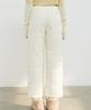 Tieseueichi Wave Pants - Ivory