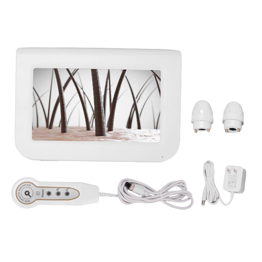 9 Inch Hair Follicle Analyzer High Resolution Skin Detector Analyzer Rechargeable with 50X 200X Lens