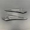 For Suzuki GSXR 600 GSXR 750 2008 2009 2010 Carbon Fiber Painting Tank Side Panel Fairing Gas Tank Cover Trim
