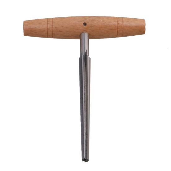 

Violin Tapered Reamer Solid Ergonomics Handheld Viola Peg Hole Reamer with Wood