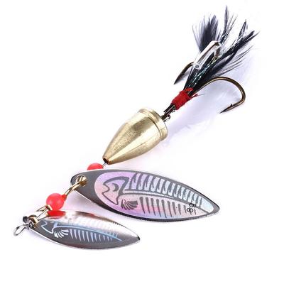 Spinner Lure Fishing Lures Pesca, 11g pstrąg łyżka dobrej jakości sztuczna łyżka przynęta metalowa przynęta