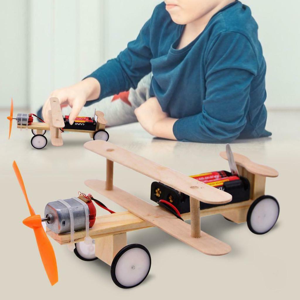 DIY Children's Science Education Experiment Toys Glider Aircraft Model