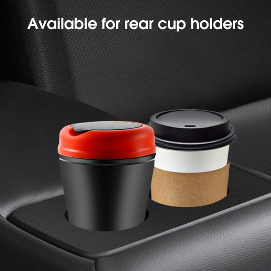 

650 мл мусорное ведро с защитой от протечек с крышкой, многофункциональная компактная чашка, автомобильный мусорный бак для кока-колы