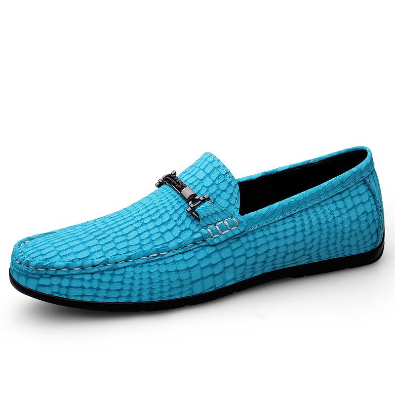 2024 Classic Brand Trend Red Men's Loafers Soft Soled Anti Slip Commuting Work Shoes Office Business Driving Shoes for Men’s