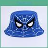 Fisherman Cartoon Spider Hat With Breathable Cotton For Kids Outdoor Casual Wear