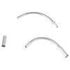 2Pcs Mountain Bike Bicycle V Brake Noodles Cable Guide Bend Tube Pipe Sleeves