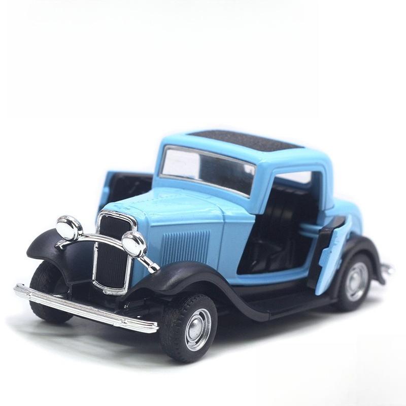 1:32 Simulation Retro Classic Car Classical Model Toy, Hot Sale Cross-border Amazon Hot Sale