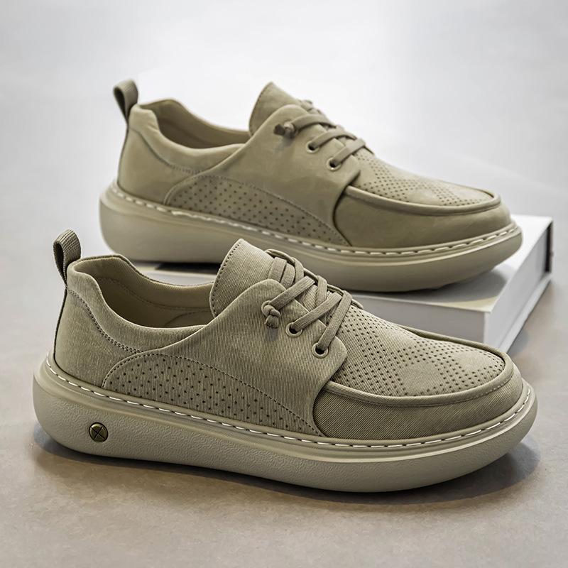 

Low-top cloth shoes men s summer new men s shoes breathable cloth surface one-pedal lace-free men s foot-fitting casual men s shoes 44