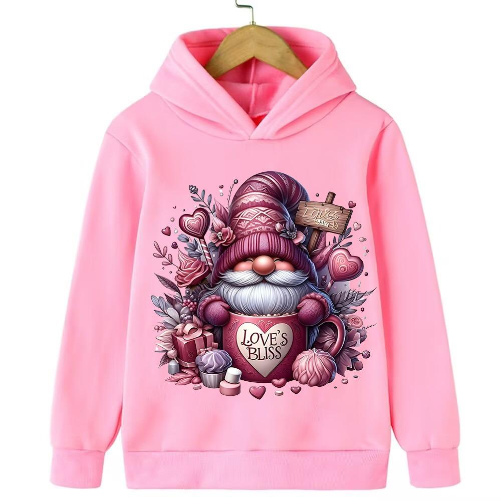 Sweatshirts, Christmas Hoodies, Cartoon Fashion, Santa Claus Printed Clothes, Children's Clothing for Boys and Girls