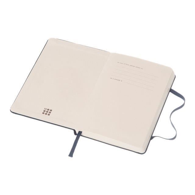 Carnet - Moleskine - Classic Pocket - 96 pages - Couverture bleu saphir - Papier ivoire uni