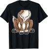 Humorous Reindeer T-Shirt - Fun Brown Deer