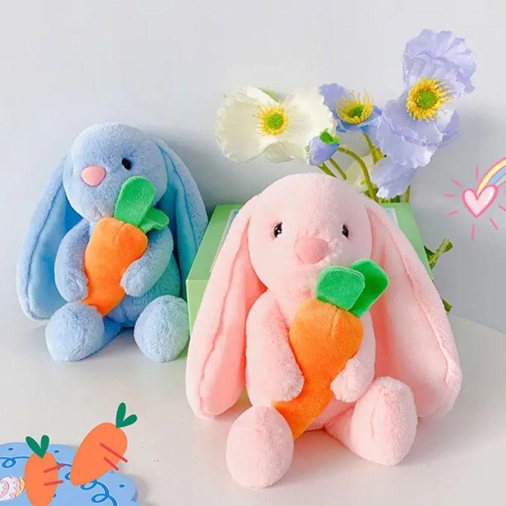 

Кролики Пасхальный Морковный Кролик Кукла Морковный Кролик Животное Брелок Дети розовый