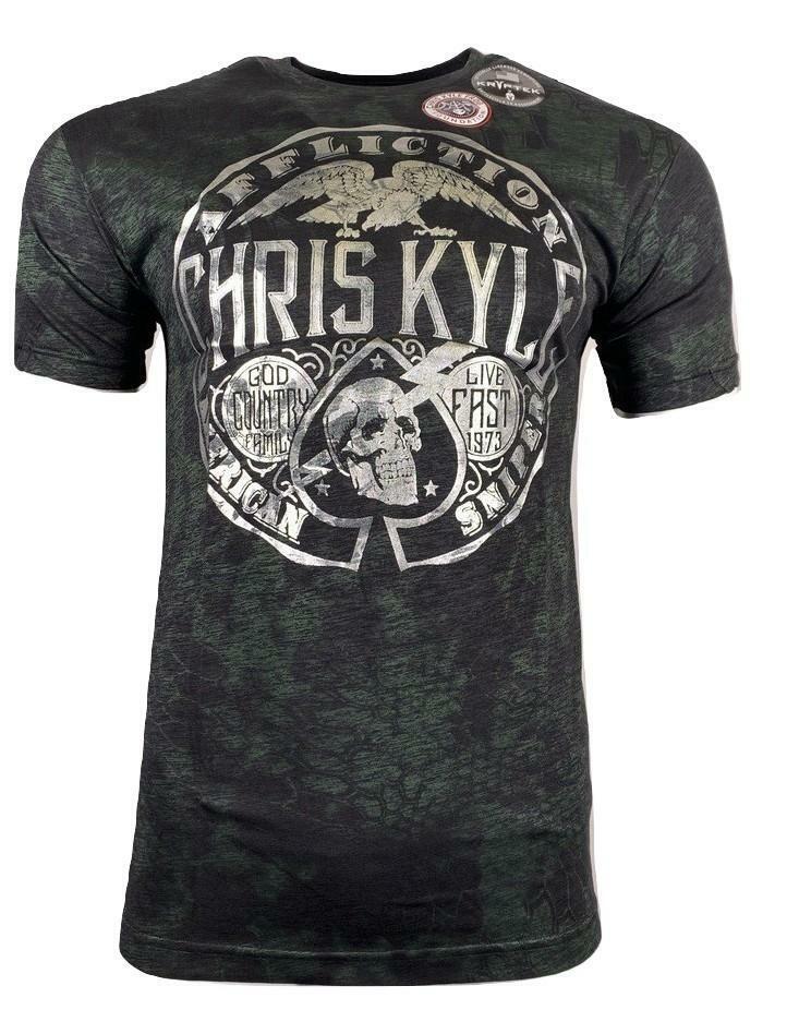 

Футболка унисекс Affliction Ck Cadre Premium Black Label Biker Mma