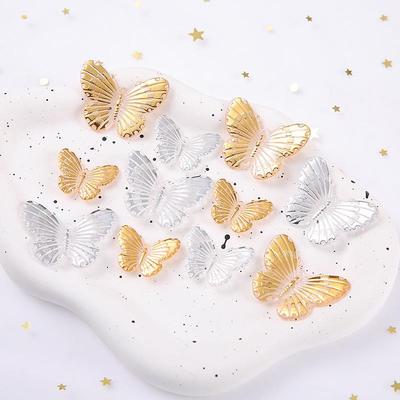 Baroque Butterfly Resin Hairpin DIY Jewelry Accessories Cream Glue Set