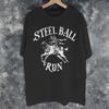 Printed Jojo7 Steel Ball Run Sbr 7 T Shirt For Unisex Unisex Cotton Tee Shirt Short Sleeve Clothes
