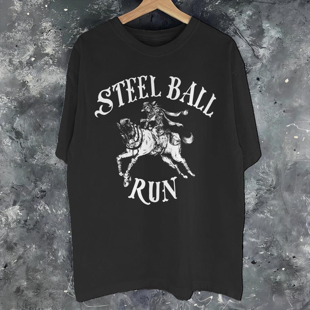Jojo7 Steel Ball Run Sbr 7 Graphic Printing T Shirt For Unisex Unisex Pure Cotton Tee Shirt Clothes