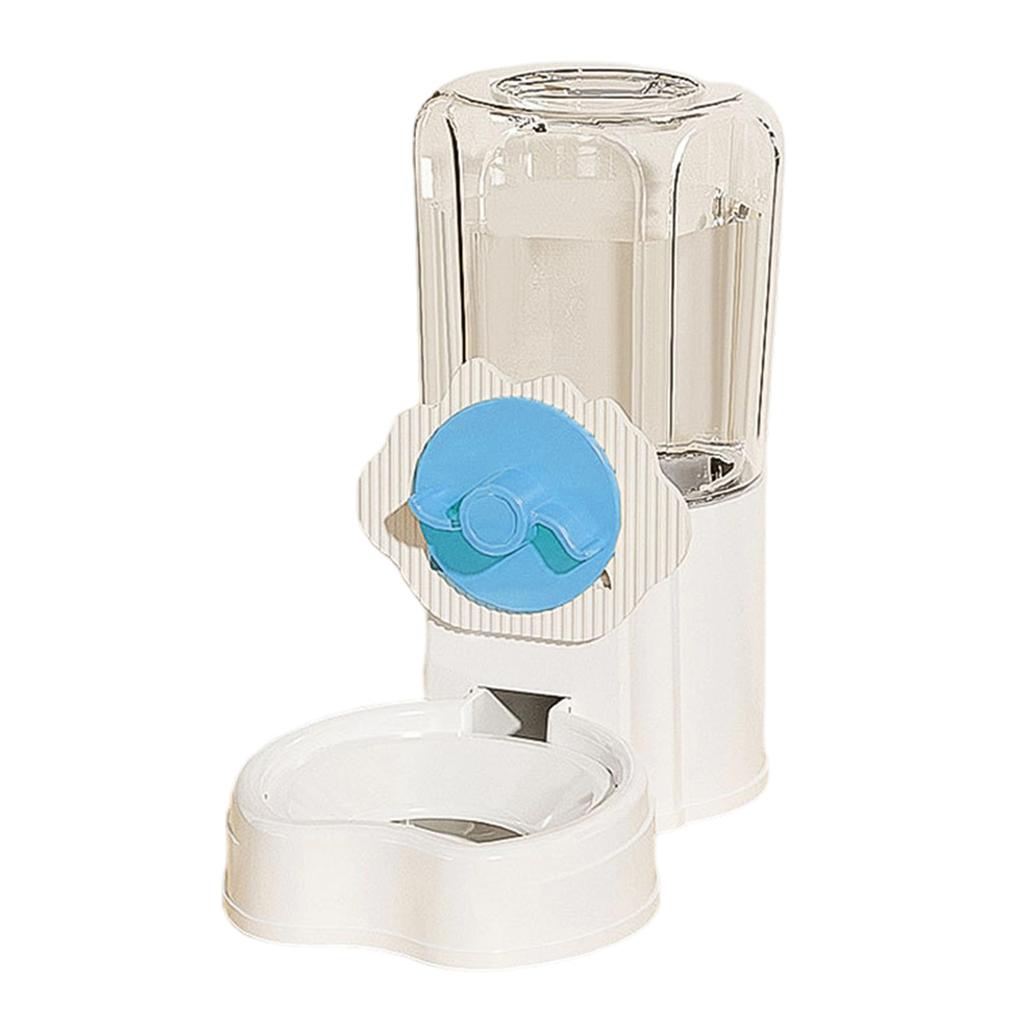 Automatic Pet Water Dispenser Food Feeder Leakproof Waterer Bowl With Easy Installation Screw Design for Cage Use