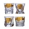 Painted Gold Glass Whisky Medusa Head Wine Glass Cup Foreign Wine Glass Multi-function Beer Glass Water Glass