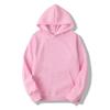 Neuer Herrenpullover mit Kapuze und einfarbigem Muster