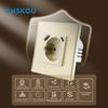 Tuya Type-C WiFi Smart Wall Socket Power Monitor USB EU Plug Outlet APP Wireless Remote Control Work With Alexa Google Home