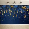 2D 2D Flat Graduation Cap Backdrop Cloth for Graduation Celebration Photoshoot Decor