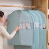 Cloth Overcoat Dust-proof Reusable Non Woven Fabric Visible Window Clothing Hanging Bag for Home