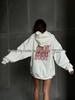 Stylish Versatile Streetwear: Comfortably Warm Hooded Pullover Sweatshirt Top
