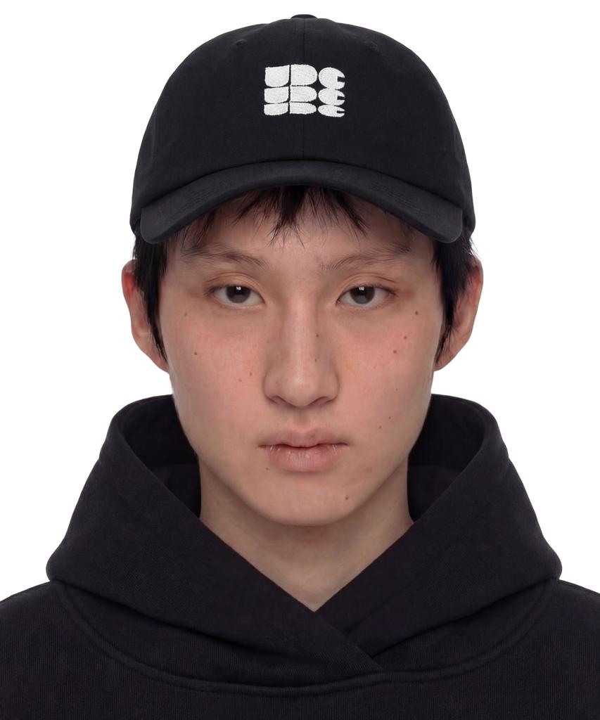 Eondeokeonteulol Cotton Logo Ball Cap Fat Udc / Classic Bb / Black