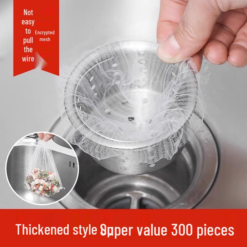 Disposable Kitchen Sink Drain Strainer Mesh for Food Waste and Vegetable Washing