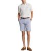 Polo Ralph Lauren Solid Color Logo Embroidered Single-Breasted Short Sleeve Shirt Men shirts White 710791757002