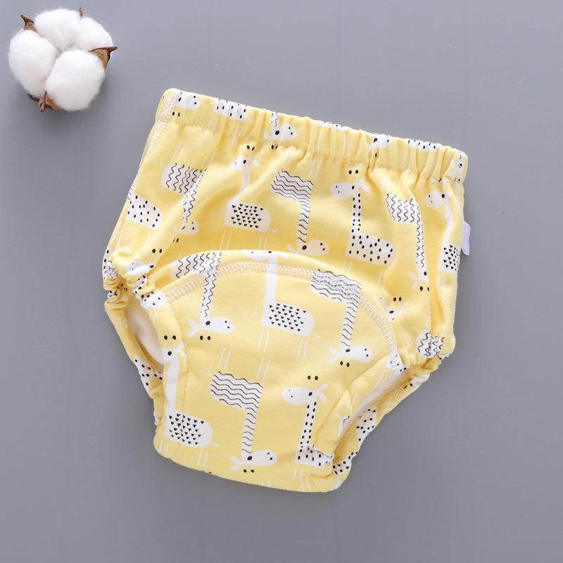 Washable 6-Layer Baby Training Pants - Breathable Cloth Diapers for Spring/Summer
