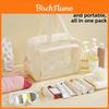 Waterproof Travel Toiletry Bag With Zipper Design For Gym And Vacation Use