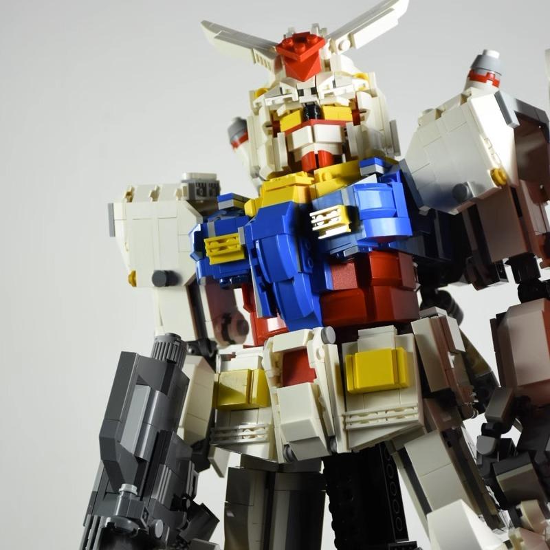 MOC Building Block Set Toy Robot Mech Assembled Model