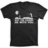 Disc Golf Tshirts Funny May The Course Be with You Movie Parody Shirt Gifts for Disc Golfers Gifts for Him