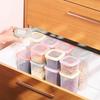 12 Piece Airtight Food Storage Container Set – Transparent BPA-Free Pantry Organizer, Stackable Leakproof Snack Jars for Kitchen