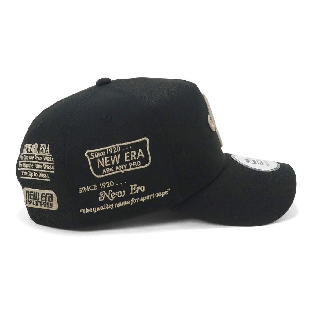 [New Era] New Era Golf Cap 9FORTY A-Frame 14700183 NER36G9673 Black FREE Archive Logo Classic NE ONSPOTZ Exclusive Men's Women's Hat 9FORTY A-Frame