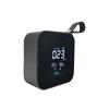 Indoor Air Quality Monitor Handheld With LED Display Type-C Charging Portable Dust Detection Tool For Homes Kitchen Gray